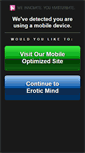 Mobile Screenshot of eroticmind.com